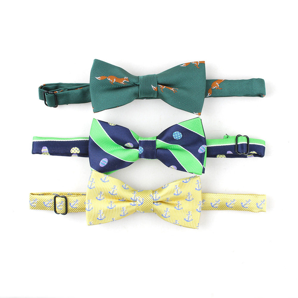 Bow Tie Pre Tied - Kinder-Schmetterlingskrawatte, verstellbar, aus Polyester, für Jungen