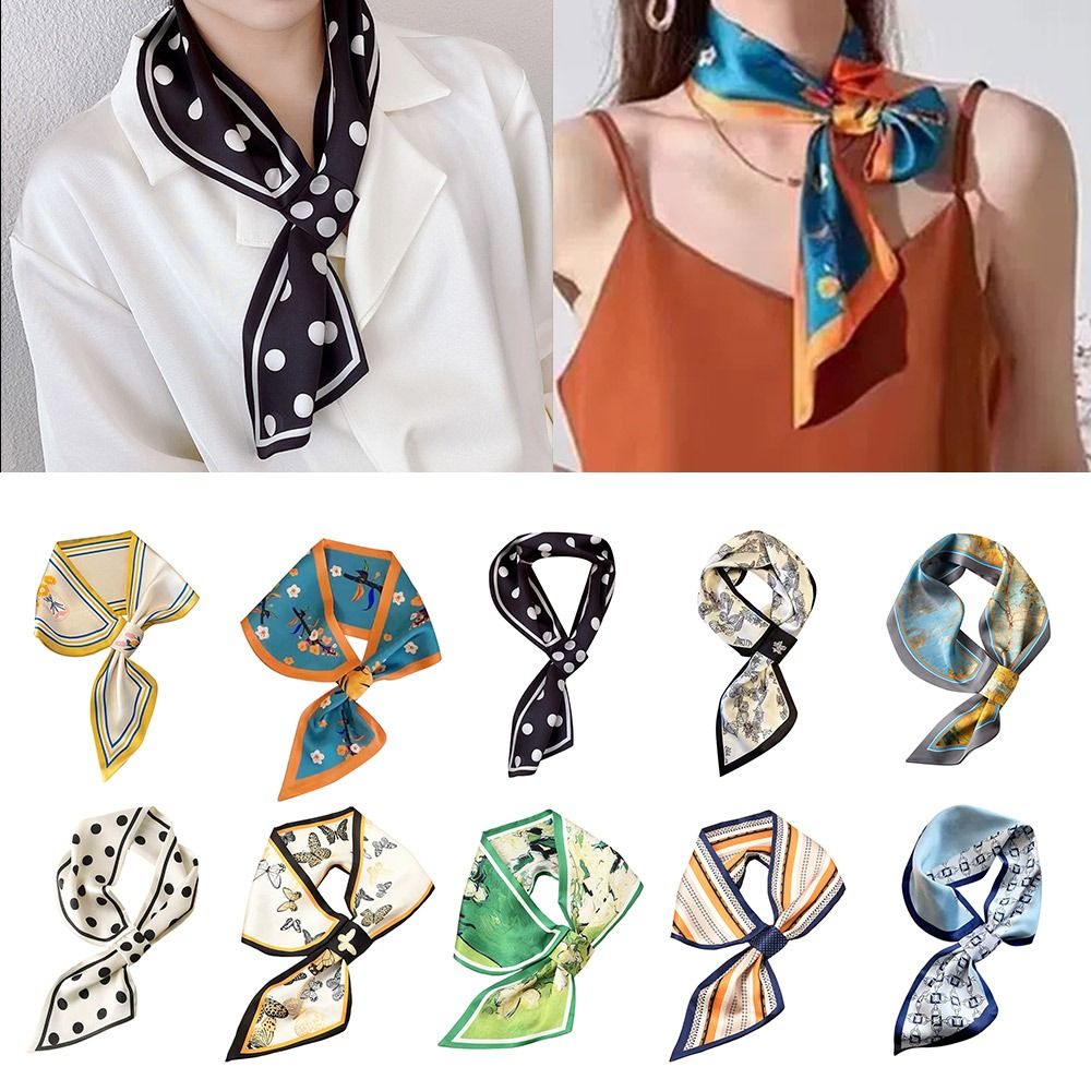 Mode Sonnenschutz Seidenschal  – Silk Neck Scarf Bewertung und Preis
