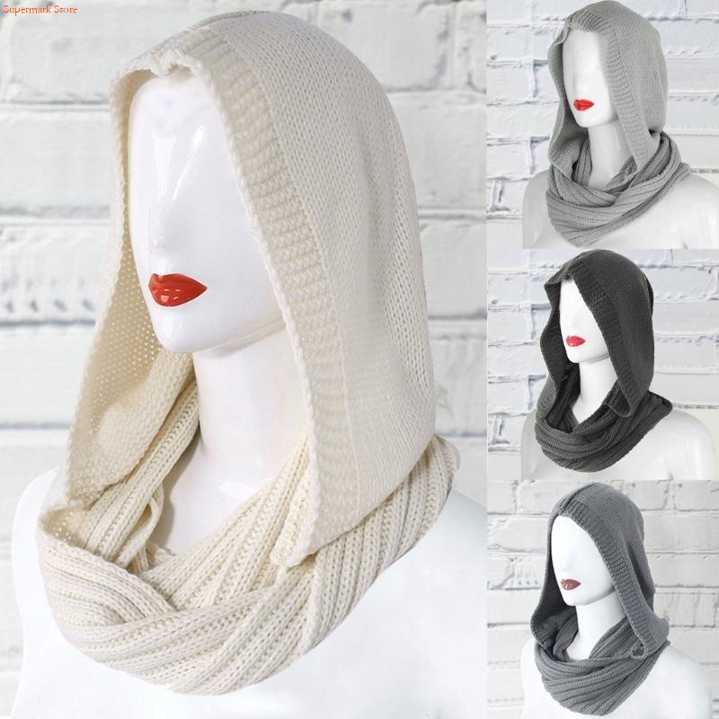 Q5WE Winter-Damen-Schal mit di – Infinity Scarf Knit Bewertung und Preis