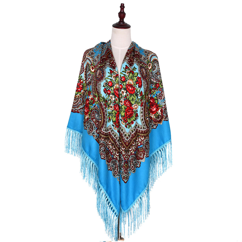 160*160cm russischer Schal Fra – Bandana Cotton Bewertung und Preis