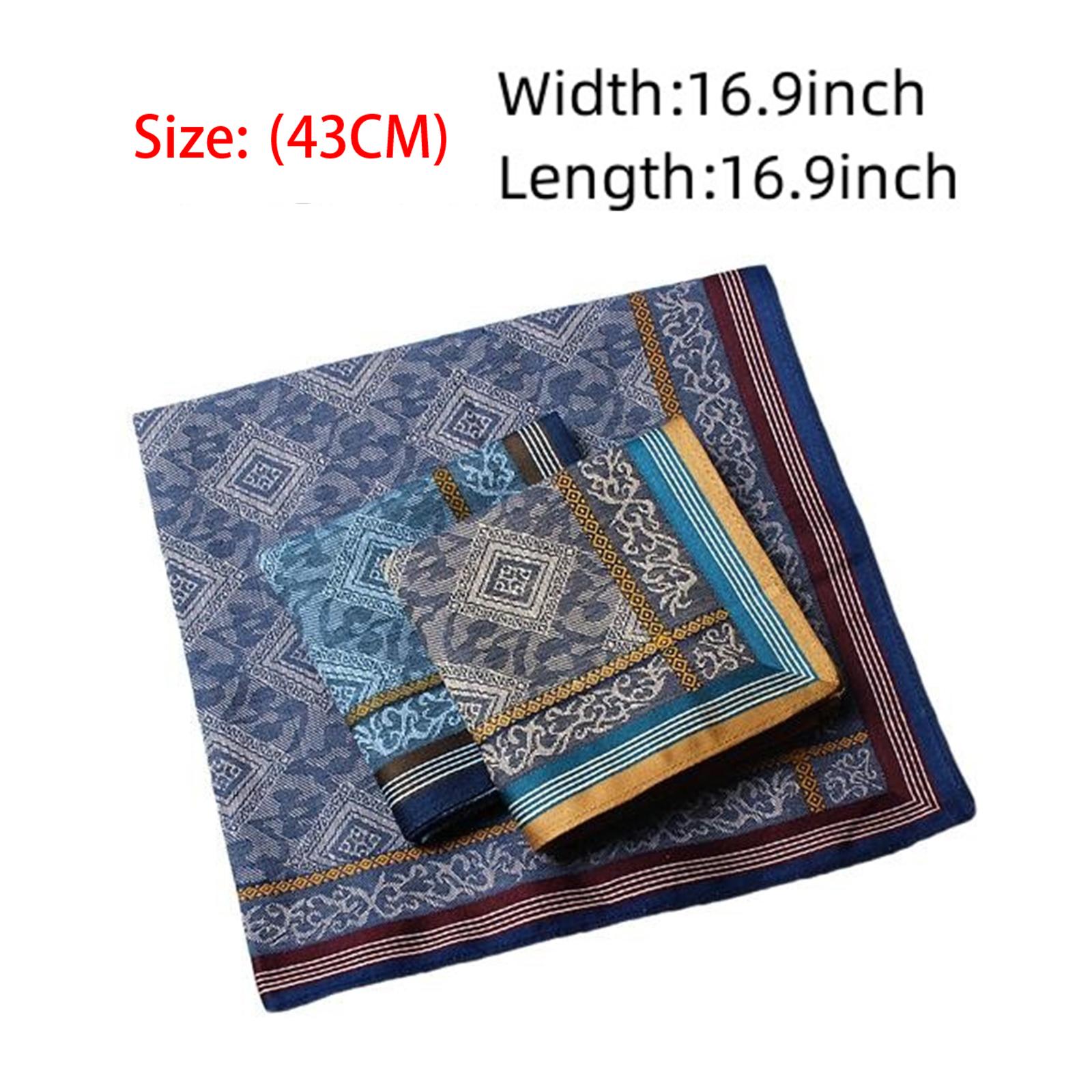 3er-Set Einstecktücher aus Bau – Handkerchief Cotton Men Bewertung und Preis