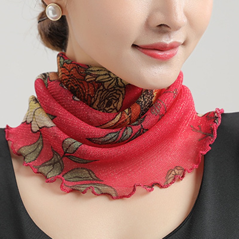 Frühling Sommer Chiffon Hals K – Silk Neck Scarf Bewertung und Preis