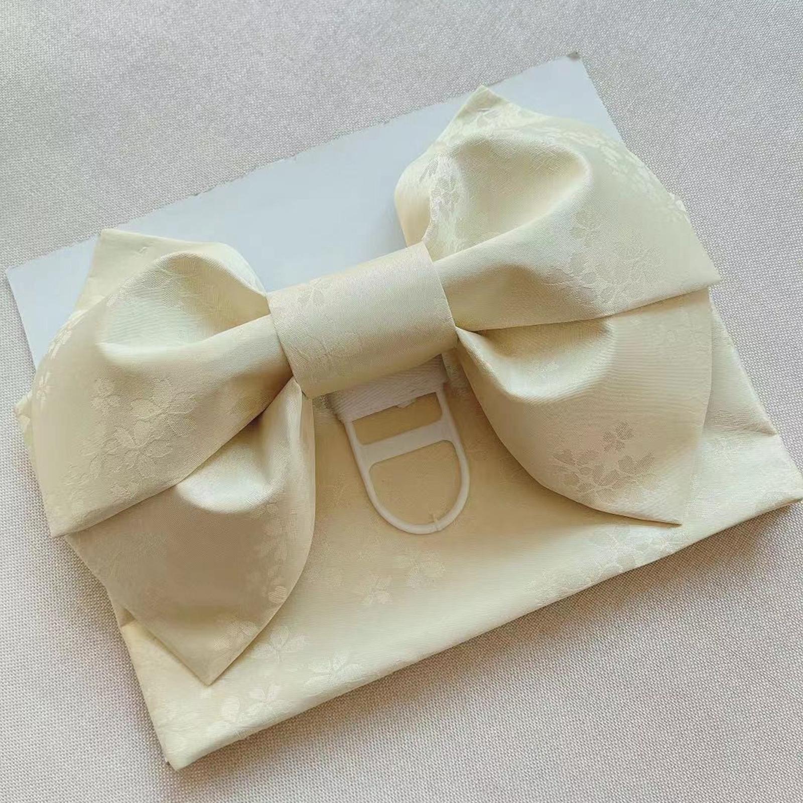 Retro-Stil Japanischer Gürtel  – Bow Tie Pre Tied Bewertung und Preis