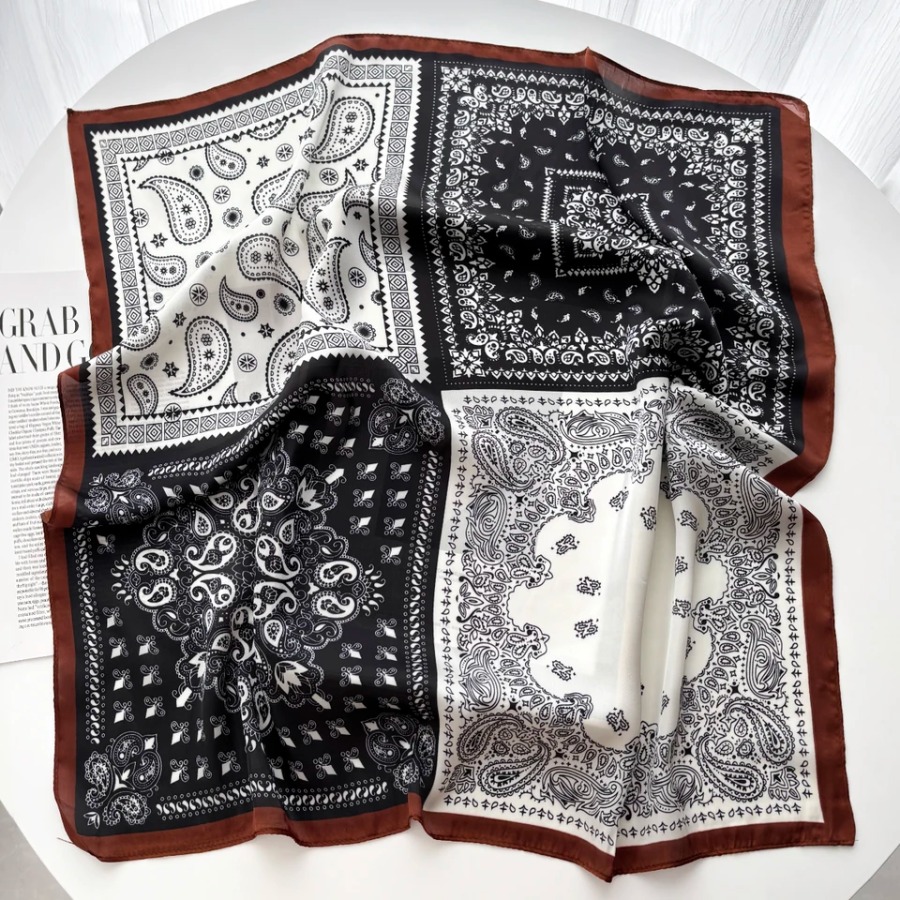 2025 Seidenschal Quadratischer – Bandana Cotton Bewertung und Preis