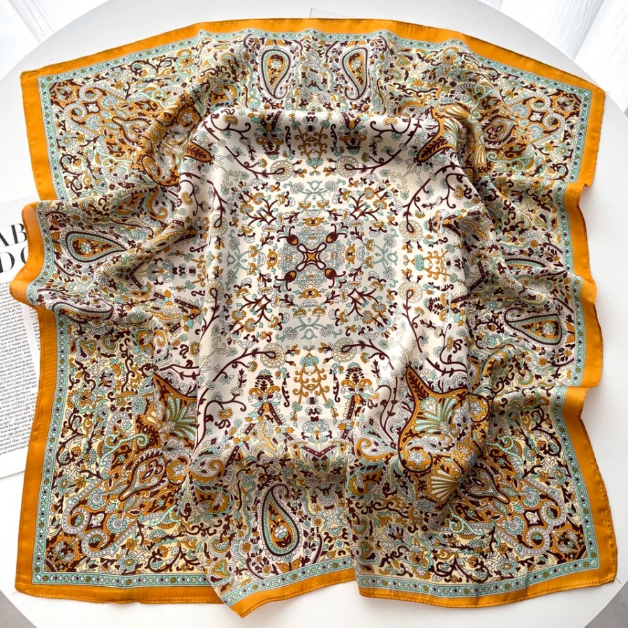 2025 Seidenschal Quadratischer – Bandana Cotton Bewertung und Preis