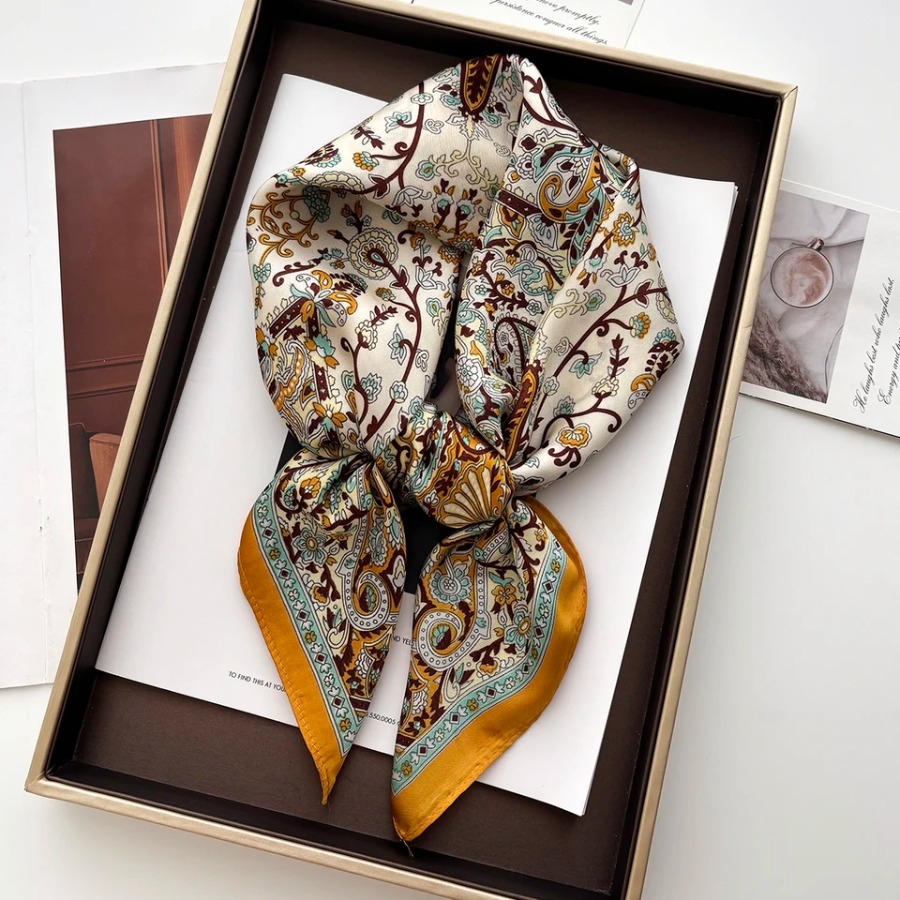 2025 Seidenschal Quadratischer – Bandana Cotton Bewertung und Preis