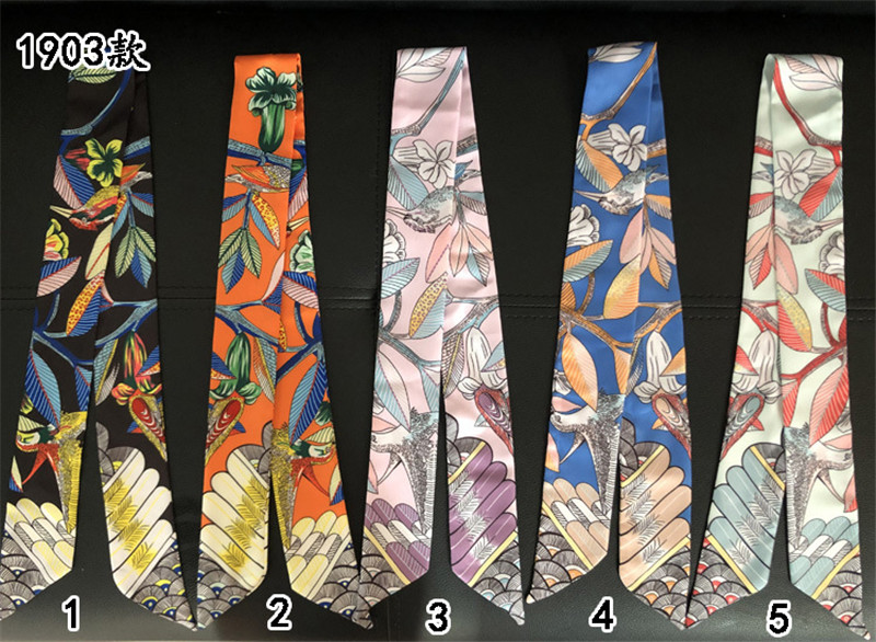 Luxus Marke Hummingbird Print  – Silk Neck Scarf Bewertung und Preis